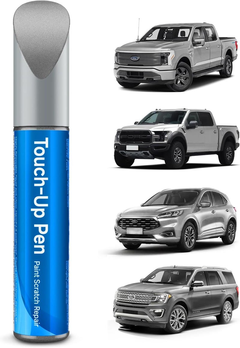 RSACET JS/M7432A Iconic Silver Metallic Touch Up Paint Compatible with Ford Exact Match Touch Up Paint Car Scratch Repair - Image 1